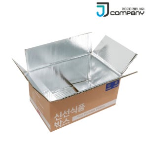 종이 보냉박스 스티로폼대체 택배 아이스박스 프레시박스 JJ-1호