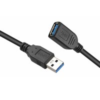 USB 3.0 연장 케이블 몰딩 타입 AM-AF 연장선 연결 선 0.5M
