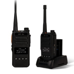 DGTOK 완전방수 IP67 DG-K400 건설현장 업무용 크레인 디지털 무전기