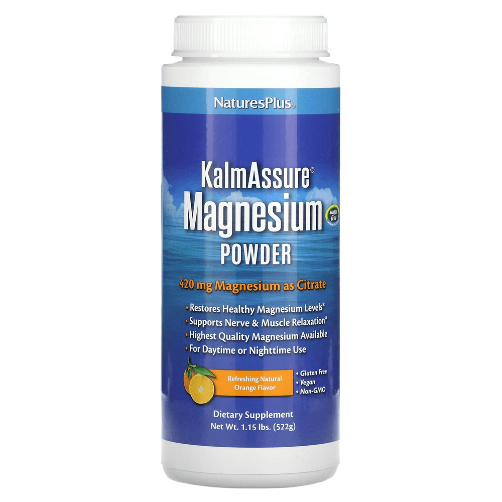 <b>네이처스플러스</b> 자일리톨 마그네슘 칼마슈어 파우더 오렌지맛 400mg