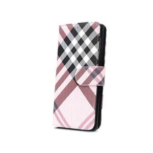별이 체크 지갑케이스 핑크 LG X6 2019 X625