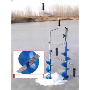 아이스오거 수동 드릴 얼음 낚시 빙판 뚫는 기계