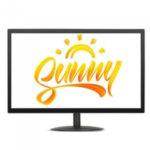 타라엘씨디 T220FHD-T TOUCH 원형 스탠드