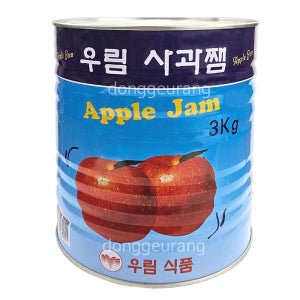 우림 사과쨈 3kg 대용량 사과잼