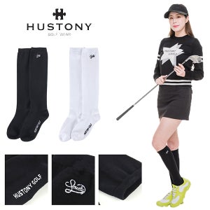 휴스토니 하트 로고 골프 니삭스