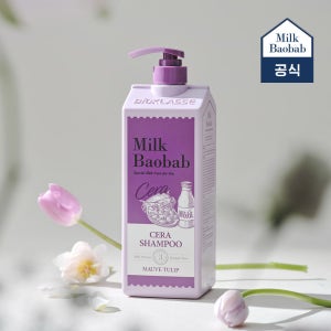 밀크바오밥 세라 샴푸 모브튤립, 1.2L, 1개