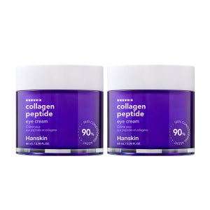 한스킨 대용량 콜라겐 펩타이드 아이크림 포 페이스 80ml, 2개