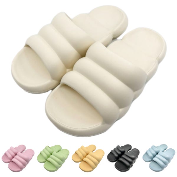 IAWI 뚱카롱 슬리퍼 구름 슬리퍼 1+1 마카롱 마시멜 발편한 실내화 층간소음 산후조리원