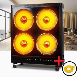 신일 4구 하이라이트 전기 히터 이동식 업소용 사무실 가정용 창고 난로 R