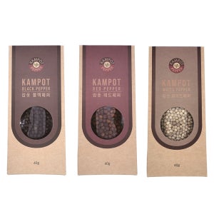 캄보디아 최상급 캄폿 통후추 리필 40g 후추