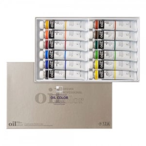 신한 전문가 유화물감 50ml / 12색 A, B 세트