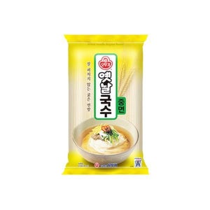 맛좋은 옛날국수 중면 1.5KG 오뚜기 홈캉스 식재료 홈메이킹 간편식 간단요리 캠핑 휴가 방학 한끼식사