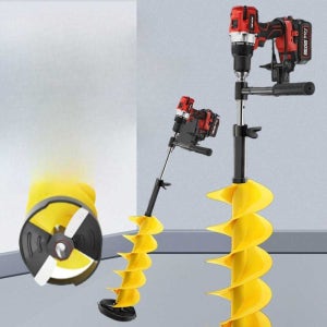 얼음드릴 아이스 오거 얼음 뚫는 기계 낚시 비트