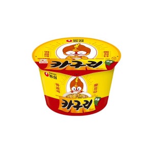 카구리큰사발면 107g 16개 농심 가을 식재료 휴가 초등학생 아이들 간식 탕비실 간편식