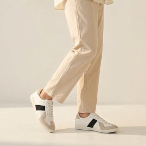 5.5cm 스웨이드 독일군 스니커즈 남자 데일리 운동화