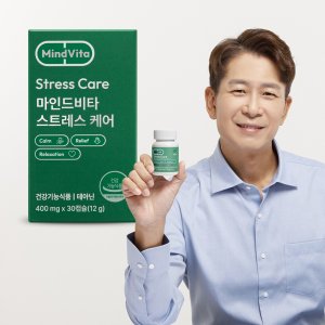 (1+1)마인드비타 스트레스케어 테아닌 400mg 30정 양재진 긴장완화 마인드카페