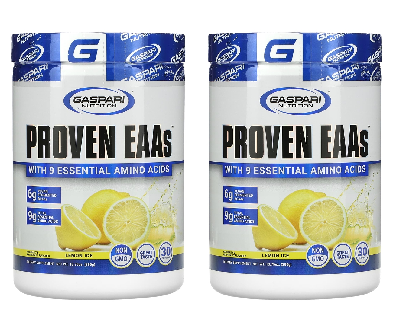 <b>가스</b>퍼리<b>뉴트리션</b> Proven EAAs 레몬 아이스 390g 13.75oz 2병