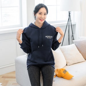 기모 먼데이후드티 빅사이즈 편한옷 77 88 99 100 3XL