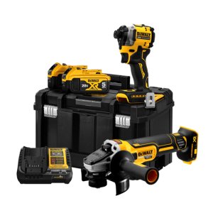 디월트 DCK2211P2T 임팩드라이버 그라인더 20V 충전공구 콤보 세트