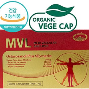 MVL 네이쳐스탑 폴리코사놀 20 호주 폴라코사놀 20mg 고함량