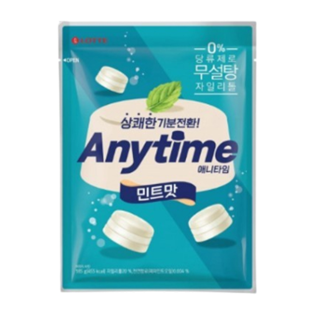 롯데 애니타임 185g [무설탕]