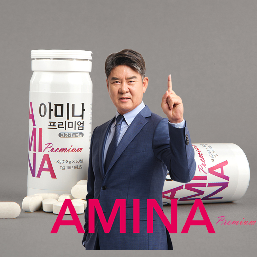 아미나 프리미엄 AMINA Premium <b>비타민B3</b> 나이아신 건강기능식품 60정
