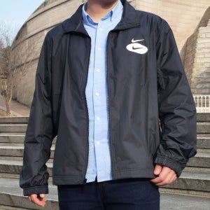 나이키 바람막이 더블 스우시 윈드러너 남성 바람막이 오버핏 자켓 땀복 트레이닝복 트랙탑