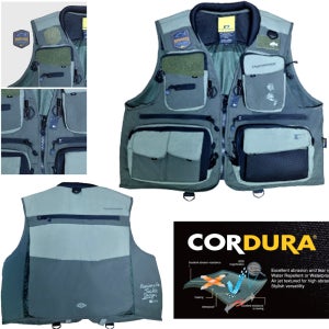 명품 민물낚시 조끼 멋짐 대폭발 코듀라 방수원단 내부 매쉬