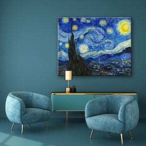 세계명화 그림 르누아르 모네 클림트 고흐 별이 빛나는 밤에 캔버스액자 41x32cm