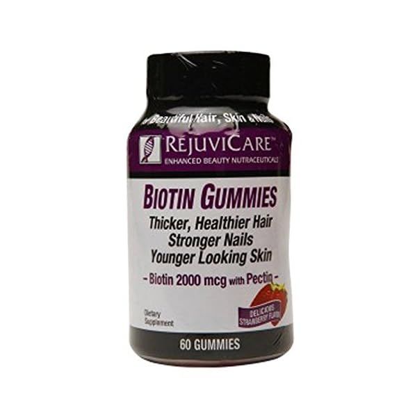 Rejuvicare <b>Biotin</b> <b>비오틴</b> 구미 10000mcg 30인분