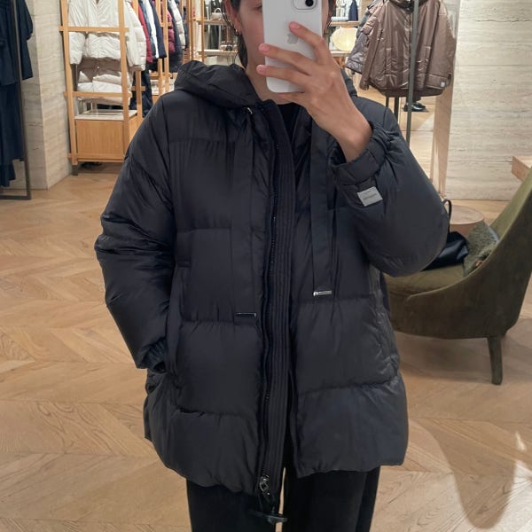 26FW 막스마라 더 큐브 SEIA 세이아 발수 루미 패딩 재킷 009 블랙 MAX MARA SEIA (6컬러)