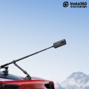 인스타360 듀얼 석션컵 차량 마운트 X5, ACE PRO2, GO3S