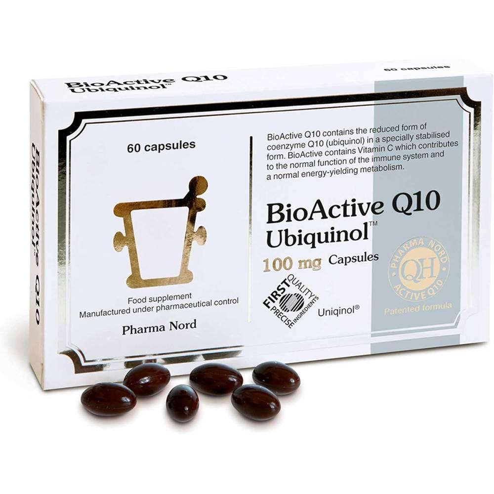 Pharma Nord BioActive Q10 Ubiquinol 파마 노드 <b>바이오액티브 Q</b>10 <b>유비퀴놀 100mg</b> 60캡슐