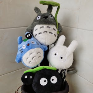 이웃집 토토로 캐릭터 골프채 헤드 커버 케이스 캐릭터인형 드라이버 우드 보호 쉴드 골프A