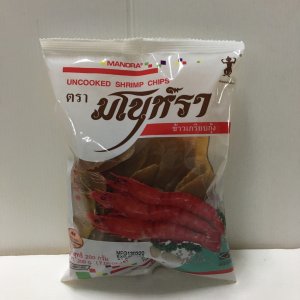 태국 마노라 새우칩 200g x 3봉 함량 높은 고퀄 쉬림프 칩