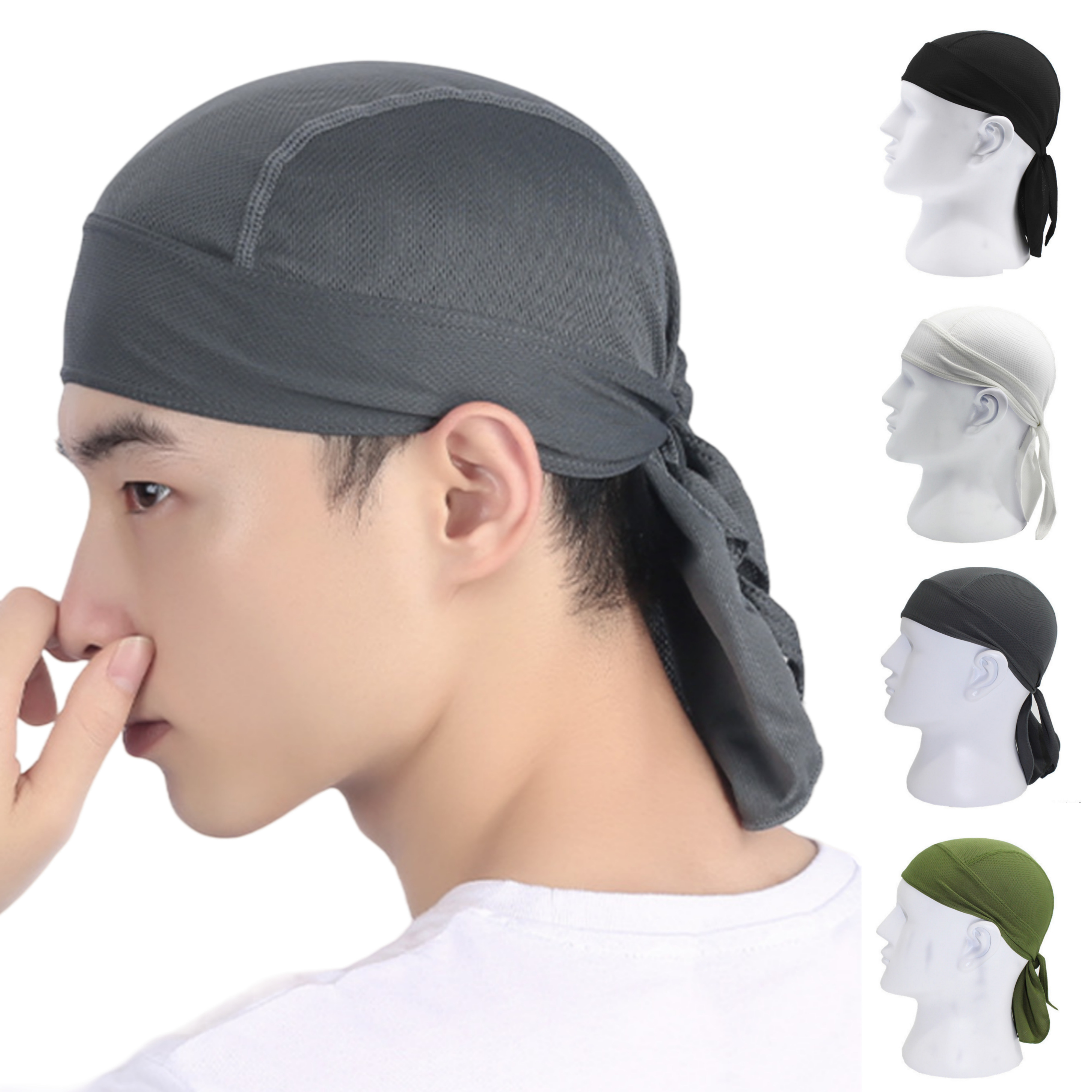 여름두건 헤어 위생 요리 머리 식당 헬스 조리 모자 반다나