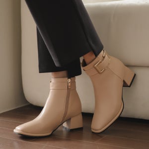 [보가]케릴다 앵클부츠5cm 출근룩 인생부츠