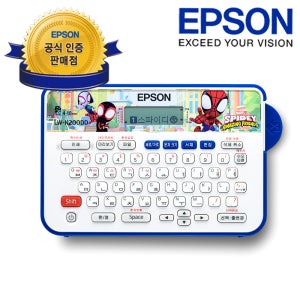 [ N배송 ] 엡손 LW-K200DD 마블 스파이디 그리고 놀라운 친구들 에디션 라벨프린터 라벨기 스파이더맨, 기본 라벨테이프포함
