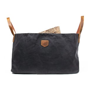 FIREWOOD 장작 가방 감성캠핑 왁스캔버스 다용도 수납 왁스캔버스