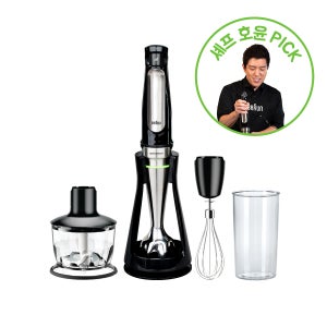 [네이버 단독 전용거치대 패키지] 브라운 액티브 블레이드 핸드블랜더 MQ7035X / 전용거치대