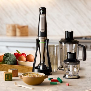 브라운 MQ7045X 액티브 블레이드 핸드블랜더 전용거치대 패키지