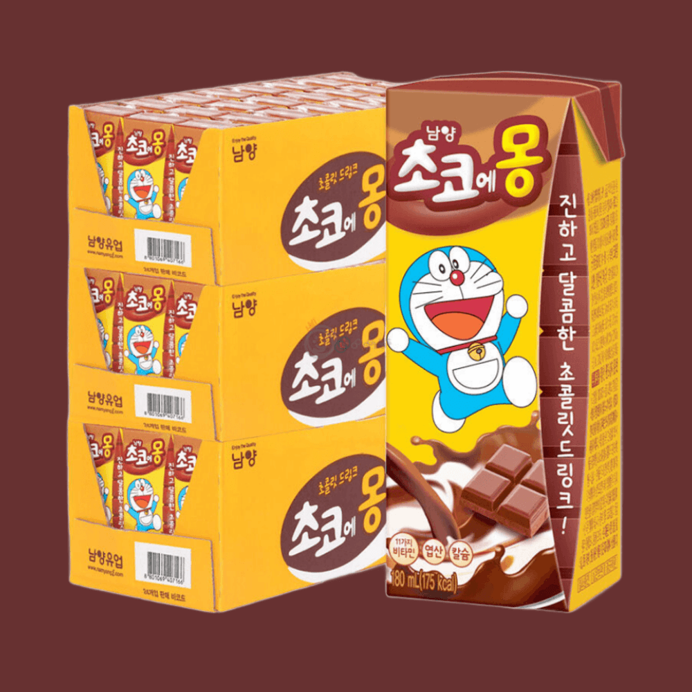 초코에몽 멸균우유 초콜릿드링크 초코우유