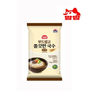 사조해표 해표 부드럽고 쫄깃한국수 3kg (중면)