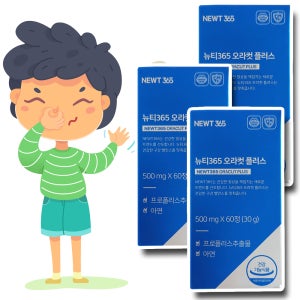 오라컷 ﻿뉴티365 입냄새 구취 케어 플러스 3개