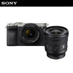 소니 카메라 A7C2L 실버 (SEL2860 렌즈킷) + SELP1635G 패키지 / 공식대리점 풀프레임 컴팩트 알파