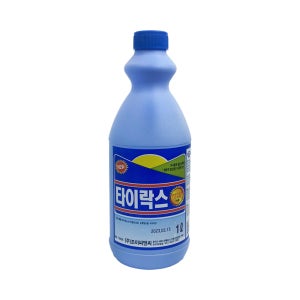 타이락스 1L-살균 소독 표백 악취 오염 얼룩 세척 제거 화장실 변기 흰옷 업소용