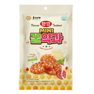 호정가 미니꿀약과 96g / 쫀득꾸덕 전통과자