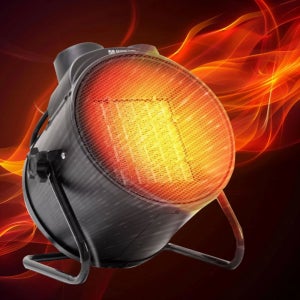 캠핑 미니 온풍기 팬히터 가정용 열풍기 난방기 공업용 소형 온풍기