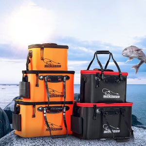 낚시 살림통 밑밥통 바칸 접이식 가방 40 조과통