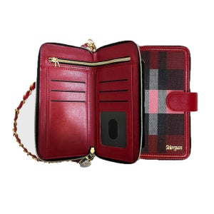 모크 지퍼 지갑케이스 레드 갤럭시S9 G960